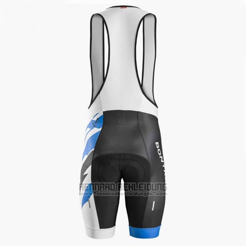 2016 Fahrradbekleidung Trek Bontrager Blau und Wei Trikot Kurzarm und Tragerhose